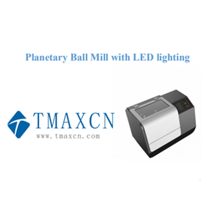 Planetary Ball Mill dengan Pencahayaan LED